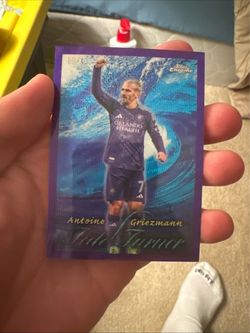 2026 MLS Chrome Antoine Griezmann Orlando City SC Tidal Wave TT-/75