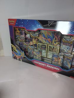 Pokemon  Legendary Warriors Premium Collection FUSION STRIKE ERROR X3