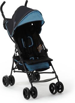 Summer Infant Convenience Stroller Black & Blue $40