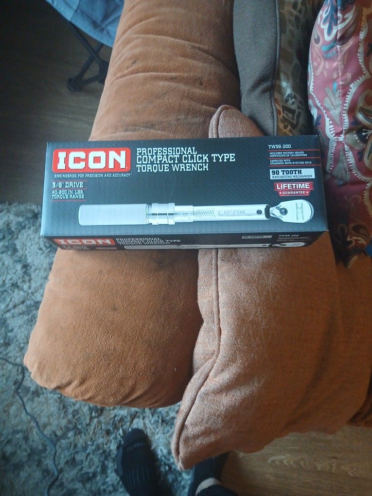 Icon Compact Click Type Torque Wrench