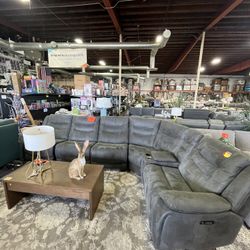 Grey Modular Sectional Sofa From Costco For Half Price