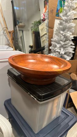 Decorative Wood Bowl