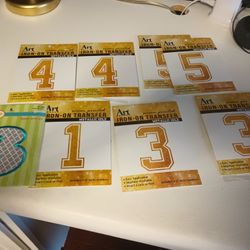 Fabric Iron Ons. New