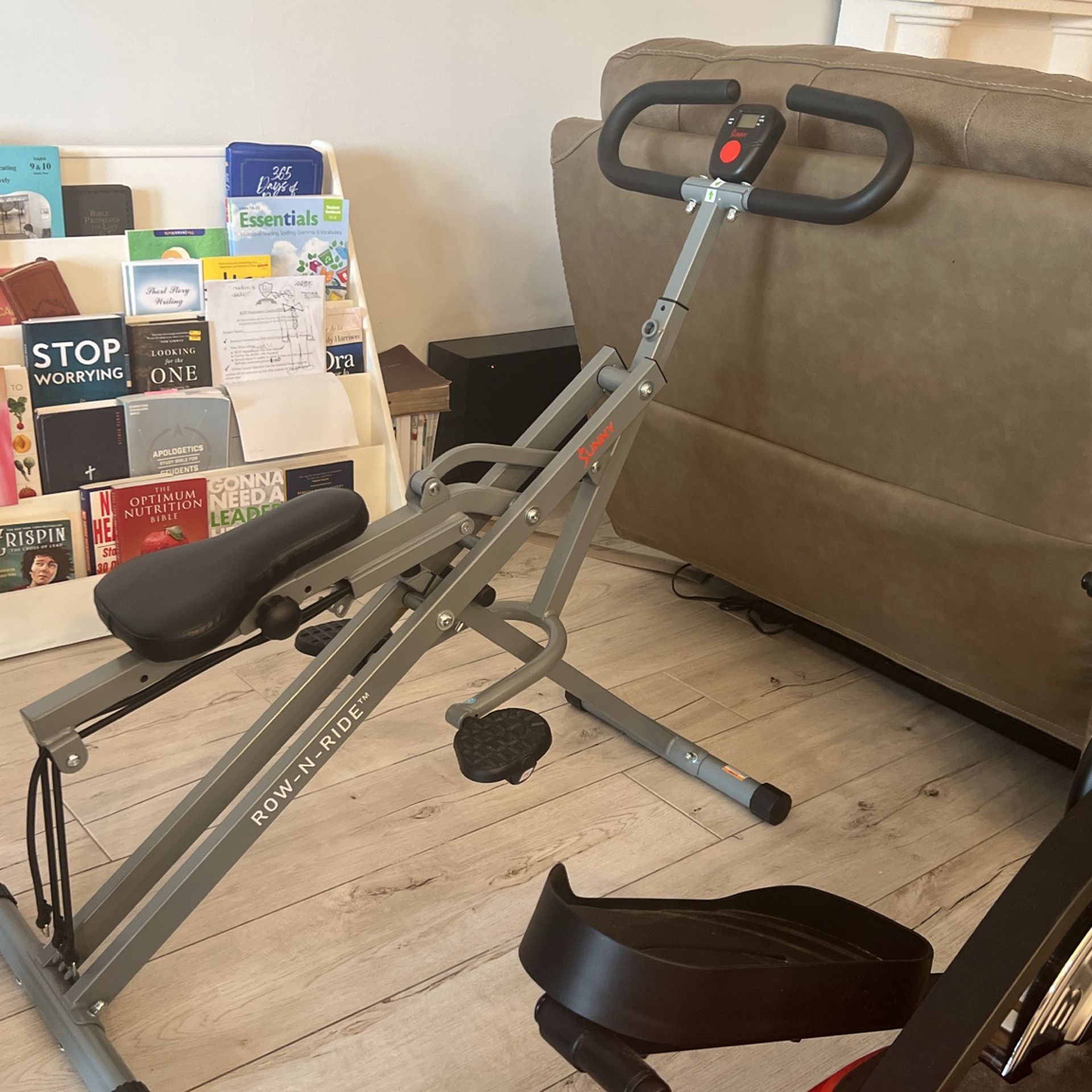 Row - N - Ride Squat Exercise Machine