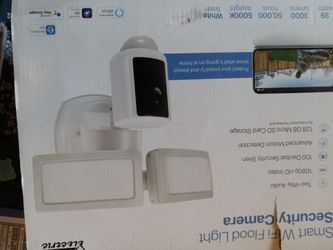 Smart WIFI flood light security camera