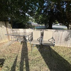 Patio Table With Chairs