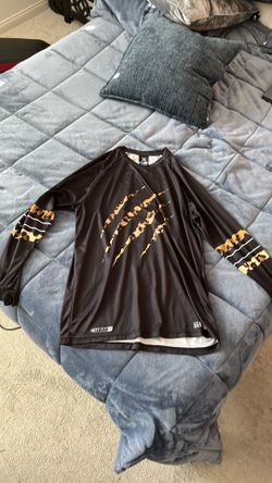 black HK Army "Leopard King" Yaya Signature Series practice jersey featuring gold leopard print claw marks