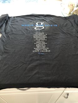 Garth brooks world tour T-shirt 2014 and 15. Size 2X Thumbnail