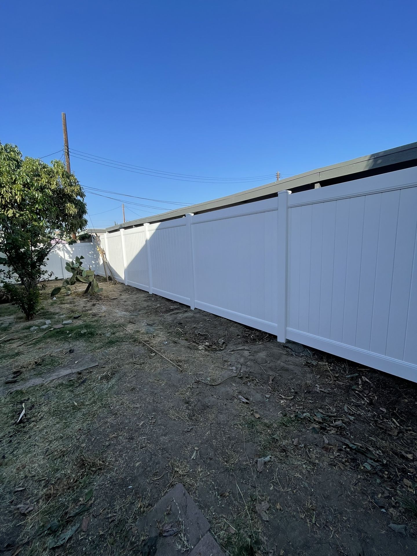 Vinyl Fence