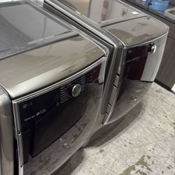 LG Front Load Washer , Frontload Gas Dryer 