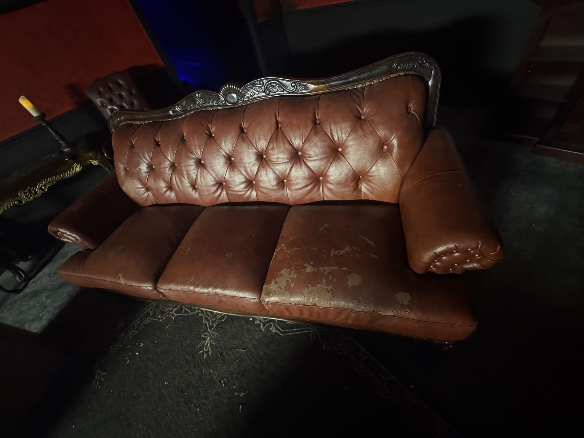 Leather Couch