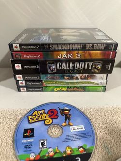 PS2 Game Lot – 10 Games