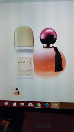 Far away set avon women perfume