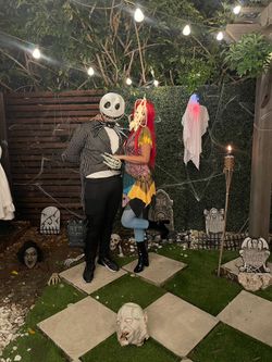 Sally And Jack Adult Halloween   