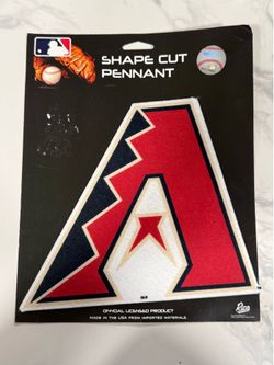 Arizona Diamondbacks 5x5 Shape Cut Pennant