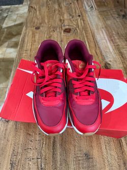 Nike Air Max 90 49ers 6.5 Y Red Sneakers