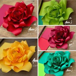 Paper flowers
