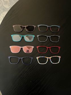 Eyeglass toppers for the Casper frame