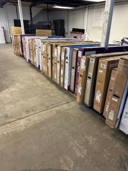 TV open box sizes 24”-86”