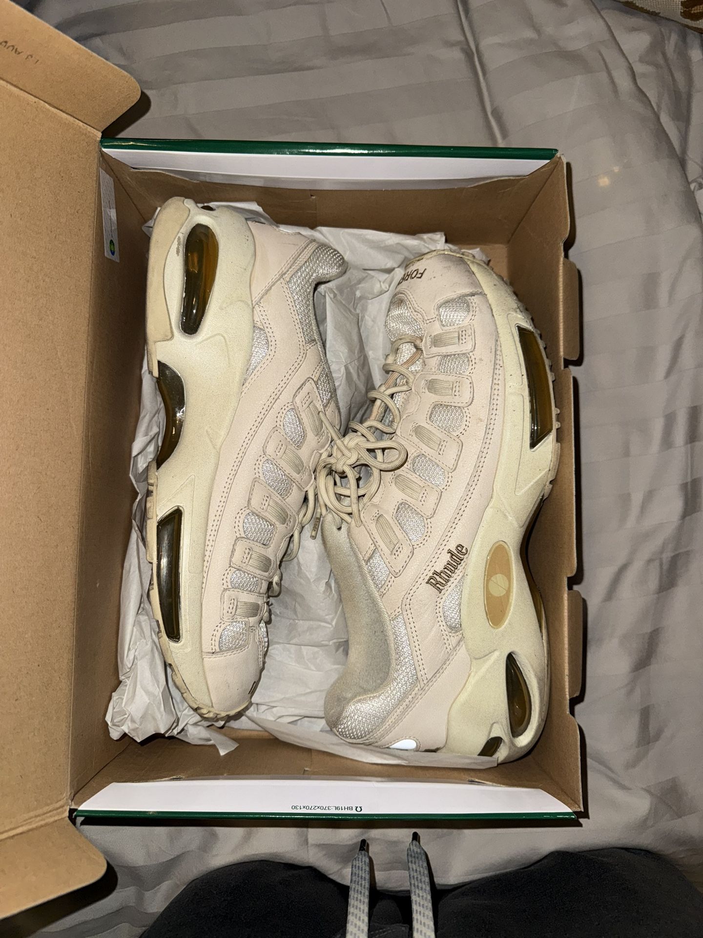 Puma X Rhude Cream Sneakers