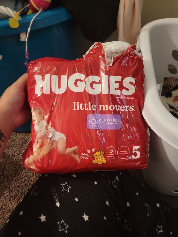 huggies size 5