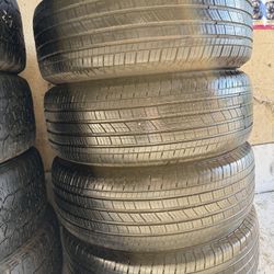 265/65R17 4 used tires michelin 