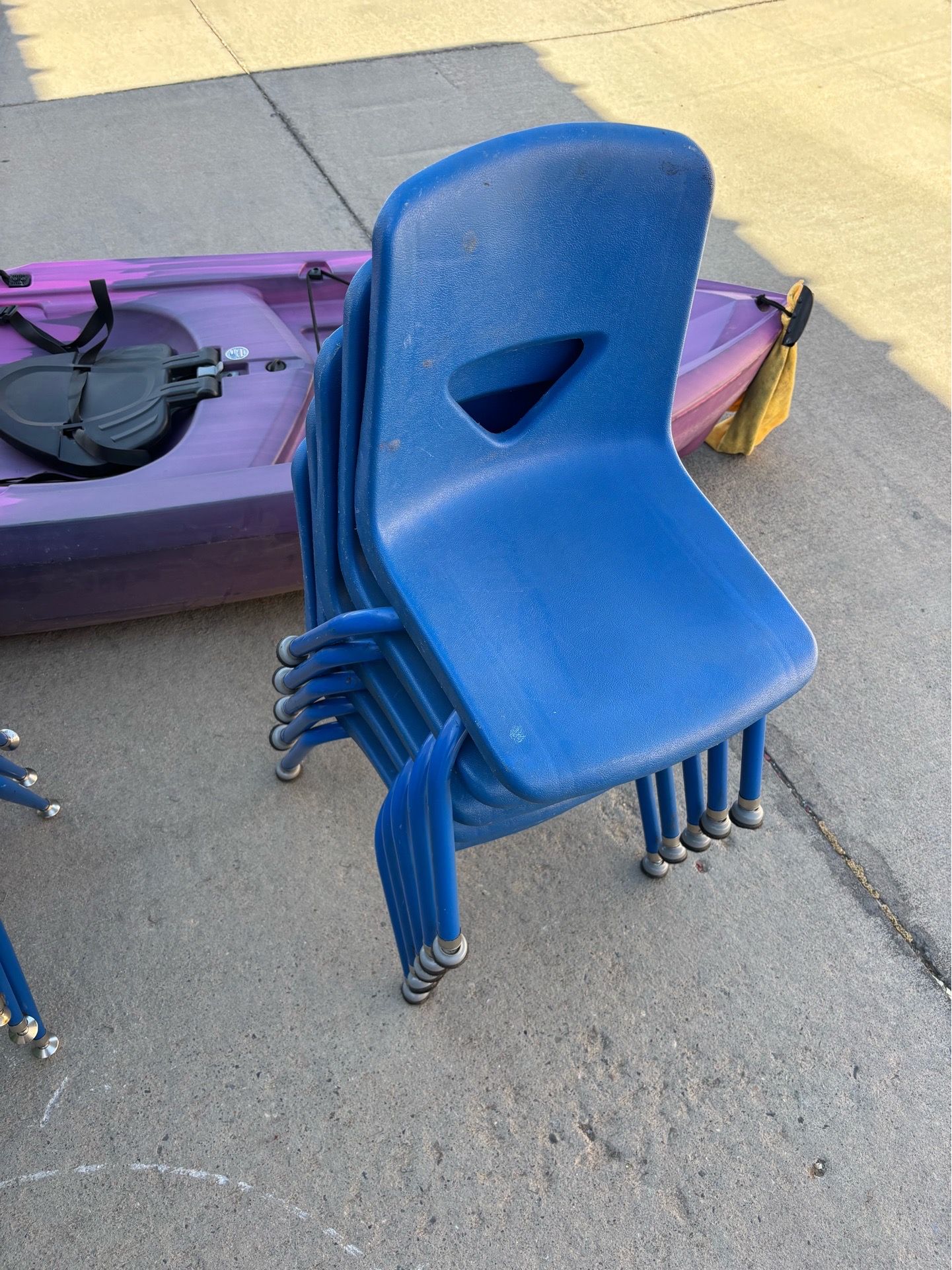 Stacking chairs