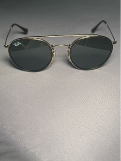 Ray-Ban Round Double Bridge Metal RB3647-N 001/33 5122