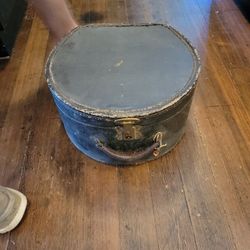 Old Hat Box With Key