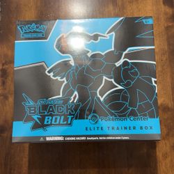 Pokemon Center Black Bolt Etb