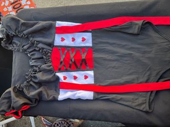 Queen of Hearts Halloween Costume Dress
