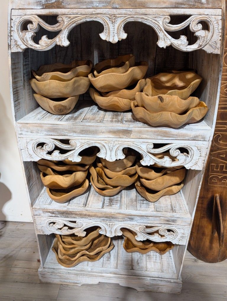 Handcarved Wooden Bowls