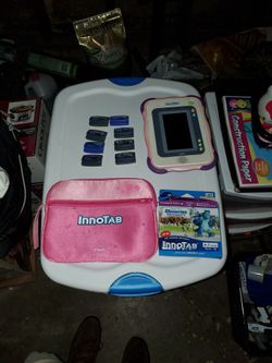 Innotab With 9 Games And Case