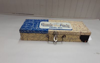 1960's Handy Andy Tool Box & Tool Set By Skil-Craft- Located In Shelton