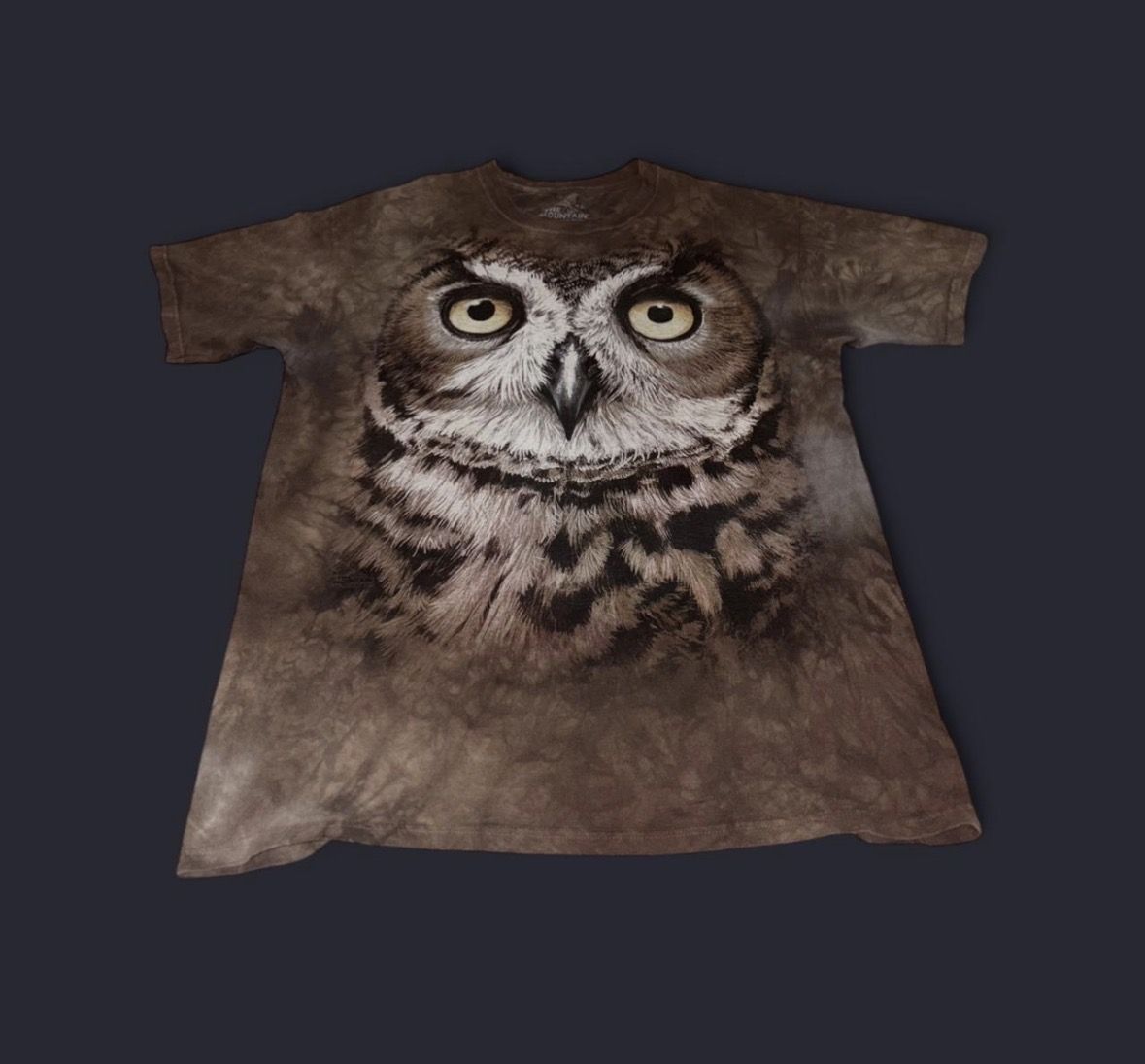 owl nature tee aop