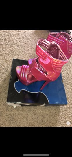 Pink heels 8