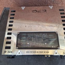 AMPLIFICADOR AMPLIFIER 2 CHANELS GOOD CONDICIÓN ABLO ESPAÑOL 