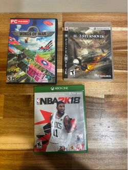3 Various Videogames (PC, PS3, & Xbox One)