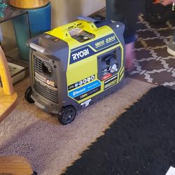 Ryobi New Never Used 2300 Generator Bluetooth