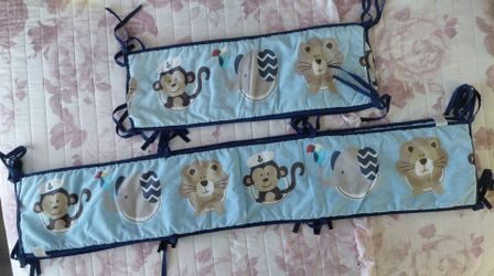 Baby crib bumper