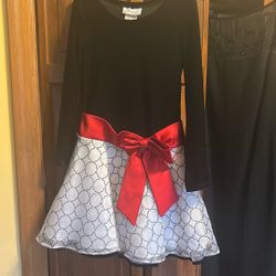 Girls Size 7 Holiday Dress 