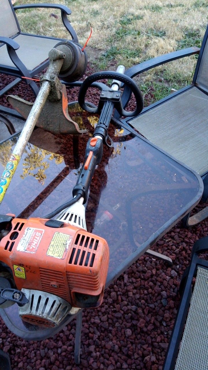 STIHL XM 130R WEED EATER WITH ATTACHMENT for Sale in Keizer, OR OfferUp