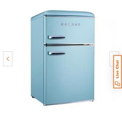 Refrigerator - Retro Style Like new For Sale