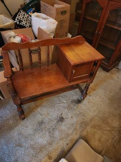 Telephone Stand/bench Seat