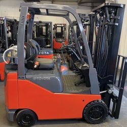 2020 Toyota 8FGCU15 Forklift 3K Hours!