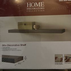 36 Inch Decorative Shelf