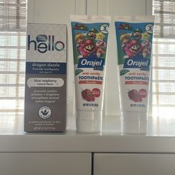 Kids Toothpaste bundle