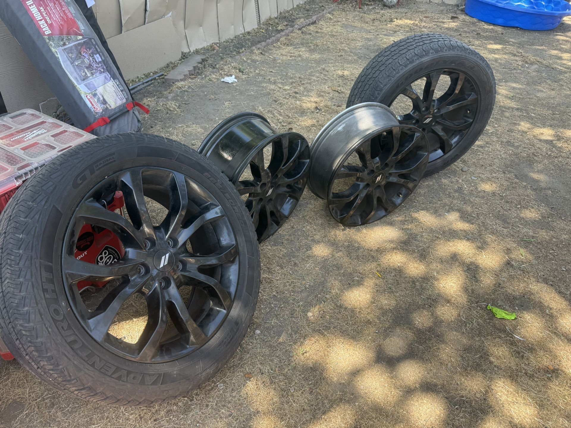 Stock 20 In Dodge Durango Rims