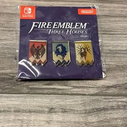 Fire Emblem Three Houses - Official Nintendo Switch Pin Set - BRAND NEW & SEALED