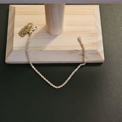 14k Gold Bracelet 7 Inch